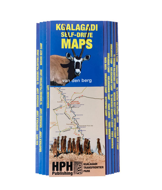 Kgalagadi Self-Drive Fold-Out Map