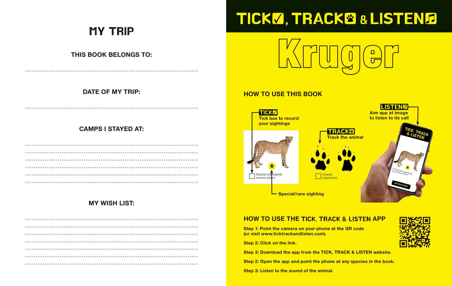 Tick, Track & Listen – Kruger