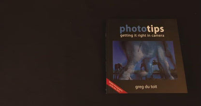 PhotoTips: Getting it Right in Camera